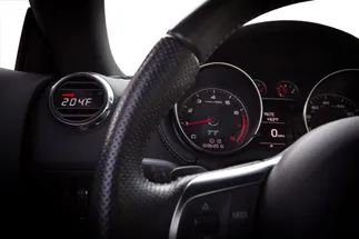 P3 Gauge For 8P Audi A3/S3/RS3 - Red / White (LHD/RHD)